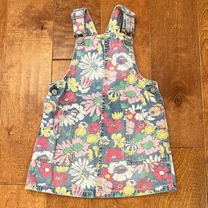 Toddler Girls babyGap Denim Floral Skirtall - 3T